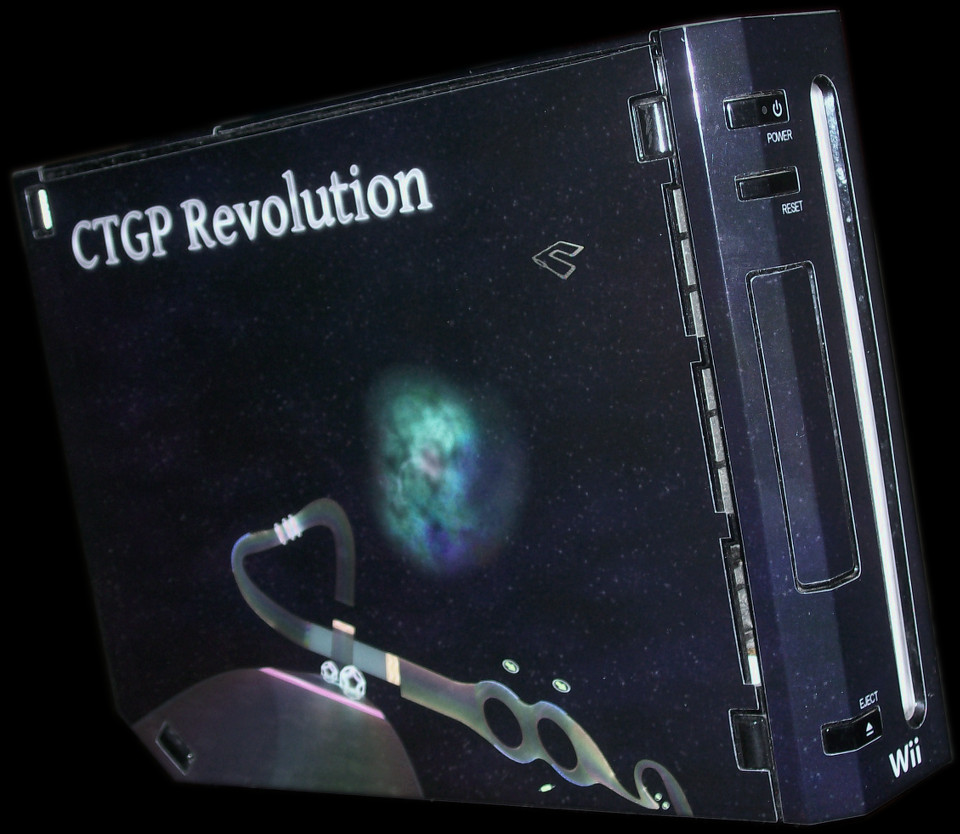 The prize is a custom decorated Nintendo Wii games console